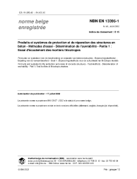 NBN EN 13395-1:2002