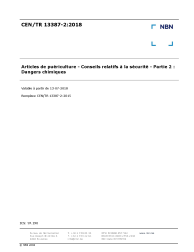 CEN/TR 13387-2:2018