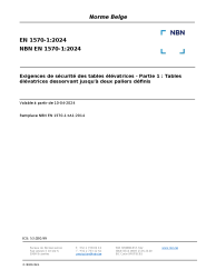 NBN EN 1570-1:2024