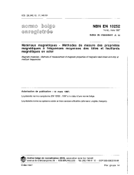 NBN EN 10252:1997