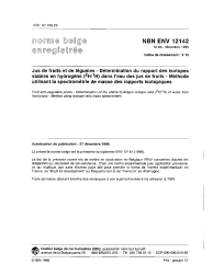 NBN ENV 12142:1996