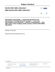 NBN ISO/IEC/IEEE 8802-1BA:2023