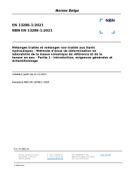 NBN EN 13286-1:2021