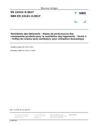 NBN EN 13141-3:2017