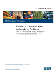 BS EN 61784-3-1:2010