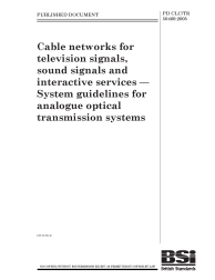 PD CLC/TR 50460:2005