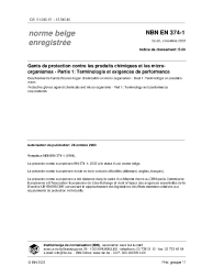 NBN EN 374-1:2003