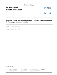 NBN EN 451-2:2017