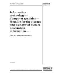 BS ISO/IEC 8632-4:1999