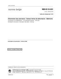 NBN B 03-003:2003