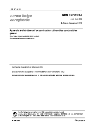 NBN EN 509/A2:2005