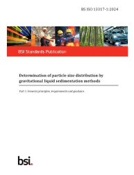 BS ISO 13317-1:2024