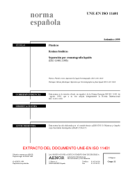UNE-EN ISO 11401:1999