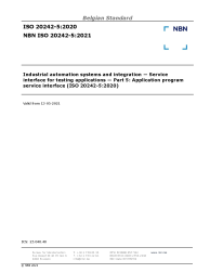 NBN ISO 20242-5:2021