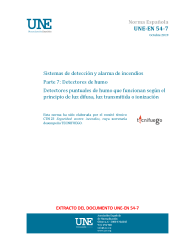 UNE-EN 54-7:2019
