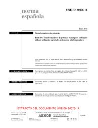 UNE-EN 60076-14:2014