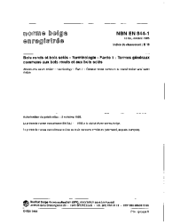 NBN EN 844-1:1995