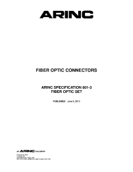 ARINC Specification 801-3:2013