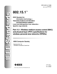 IEEE 802.15.1:2005 (R2010)