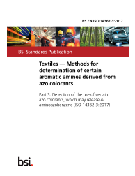 BS EN ISO 14362-3:2017