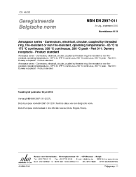 NBN EN 2997-011:2010