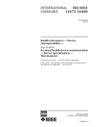 IEEE/ISO 11073-10408:2022