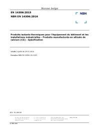 NBN EN 14306:2016