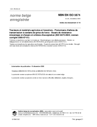 NBN EN ISO 5674:2006