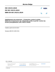 NBN EN ISO 24231:2024