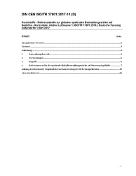 DIN CEN ISO/TR 17801*DIN SPEC 16458:2017-11