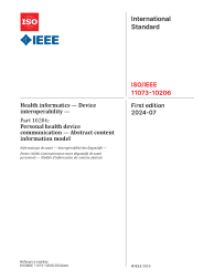 IEEE/ISO 11073-10206:2024