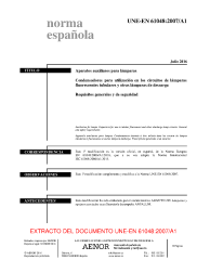 UNE-EN 61048:2007/A1:2016