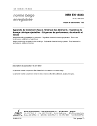 NBN EN 15848:2010