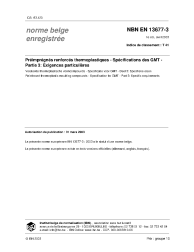 NBN EN 13677-3:2003