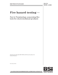 BS EN 60695-4:2006