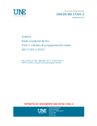 UNE-EN ISO 17201-3:2019