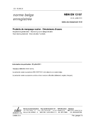 NBN EN 13197:2011