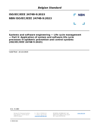 NBN ISO/IEC/IEEE 24748-9:2023
