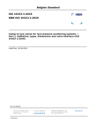 NBN ISO 24163-1:2024