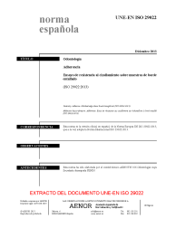 UNE-EN ISO 29022:2013