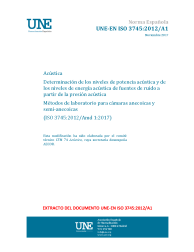 UNE-EN ISO 3745:2012/A1:2017