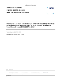 NBN EN ISO 11357-2:2020