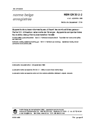 NBN EN 30-2-2:1999