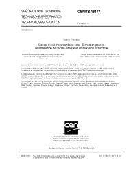 CEN/TS 16177:2012