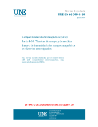 UNE-EN 61000-4-10:2017