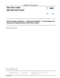 NBN ISO 16417:2021