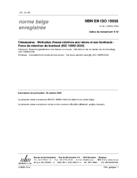 NBN EN ISO 19958:2004