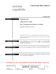 UNE-EN ISO 9902-7:2001/A2:2014