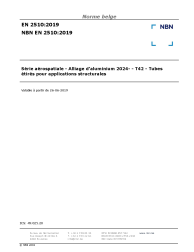 NBN EN 2510:2019