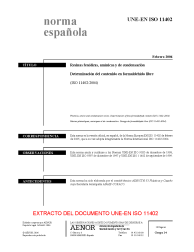UNE-EN ISO 11402:2006